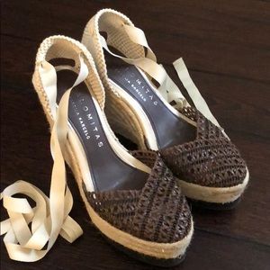 Palomitas by Paloma Barcelo wedge sandals